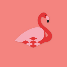 Indlæs billede til gallerivisning Flamingo - Flettede Fugle